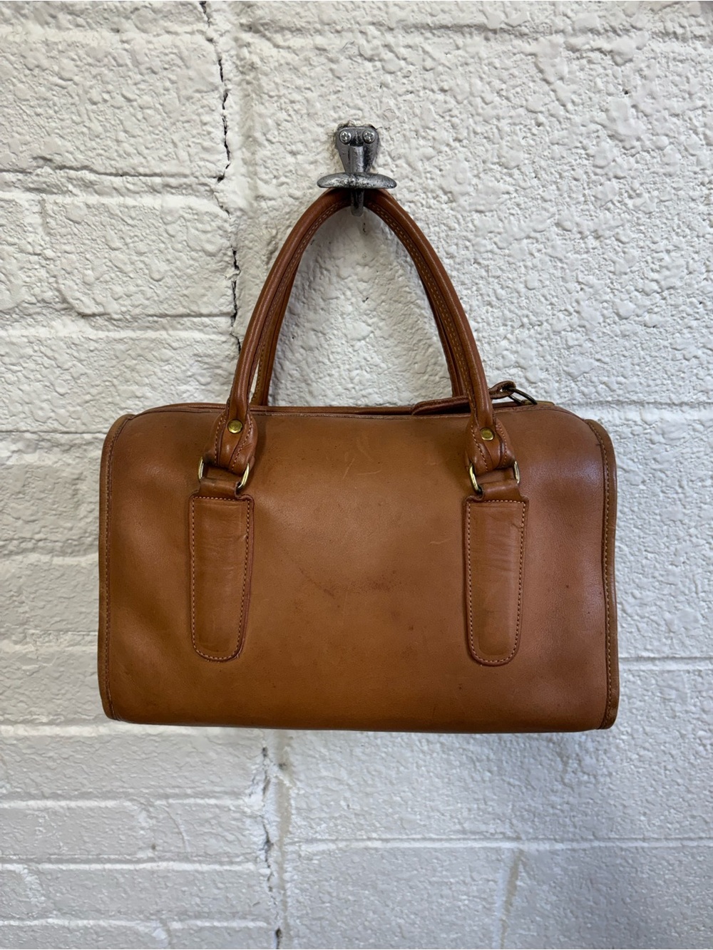 Vintage Coach 2640 Madison Tan Leather Satchel